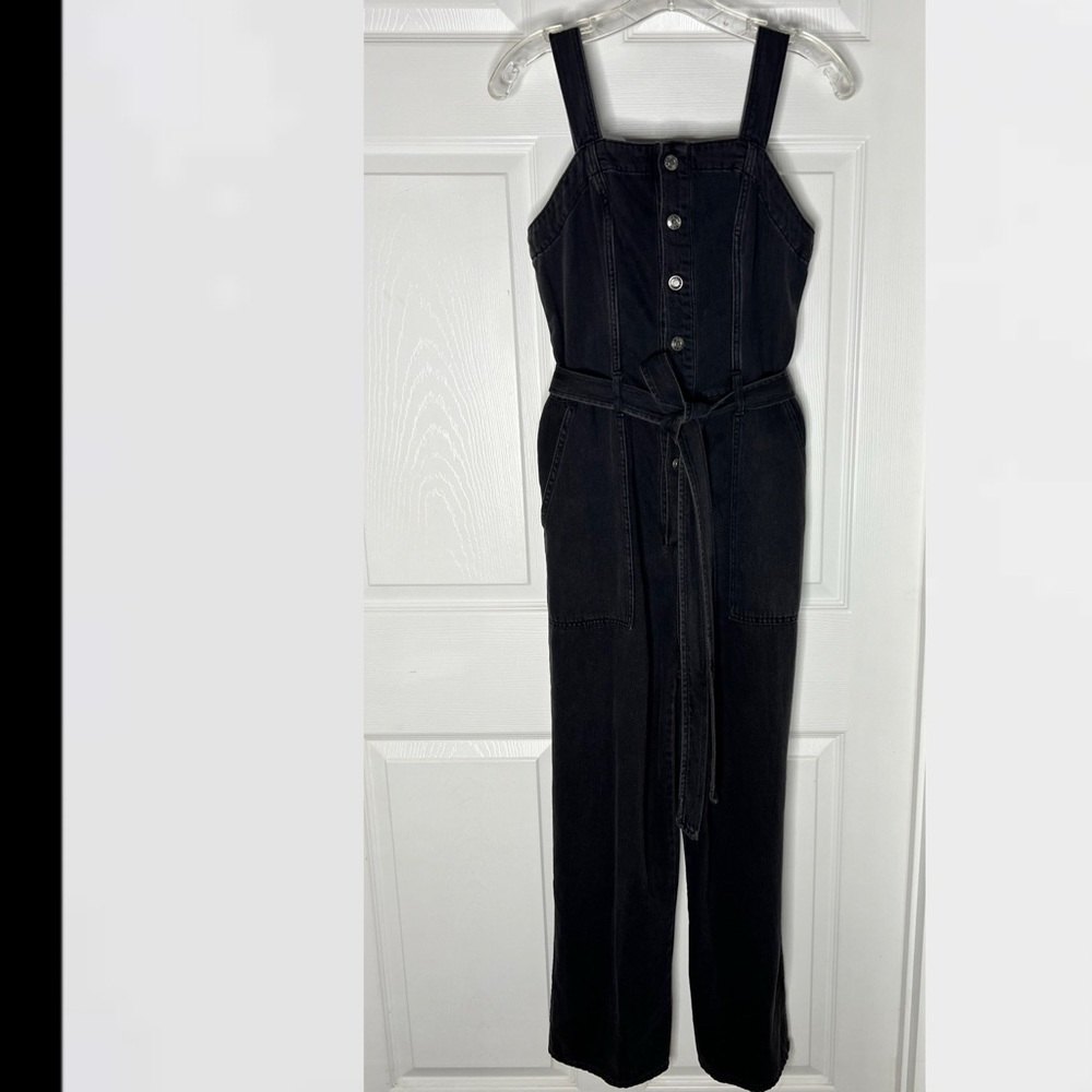 OAT New York Denim Jumpsuit Overalls Sz 6